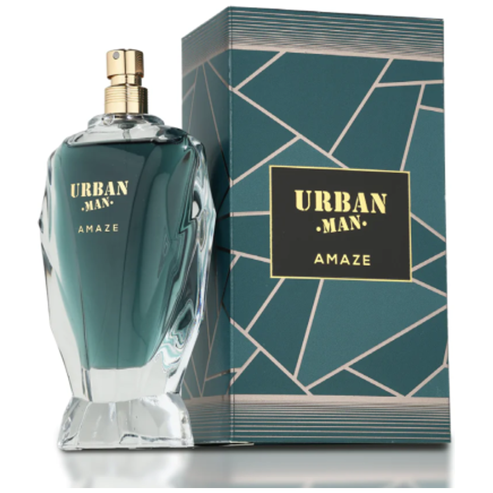 Urban Man Amaze from Fragrance World for Men - Eau de Parfum, 90 ml