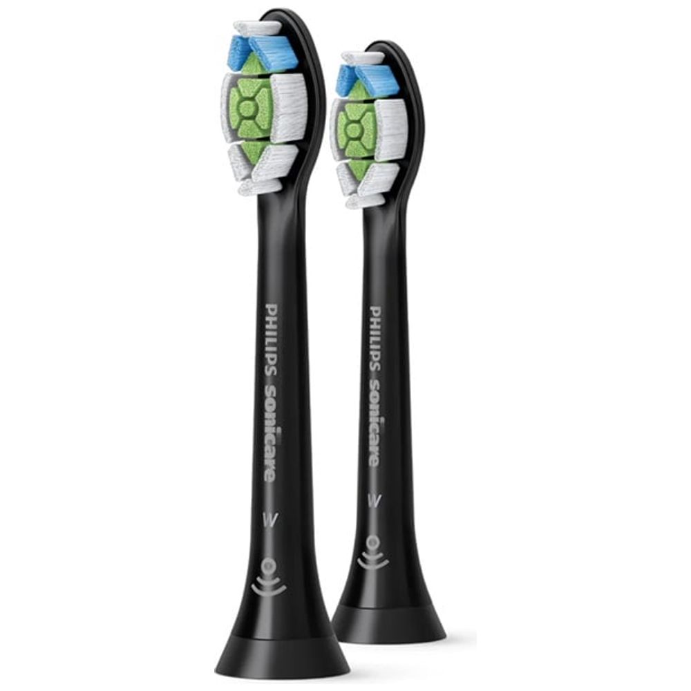 Philips Philips HX6062/91 - Sonicare W2 Optimal White Replacement Brush Heads - 2 PCS - Black 2 PCS