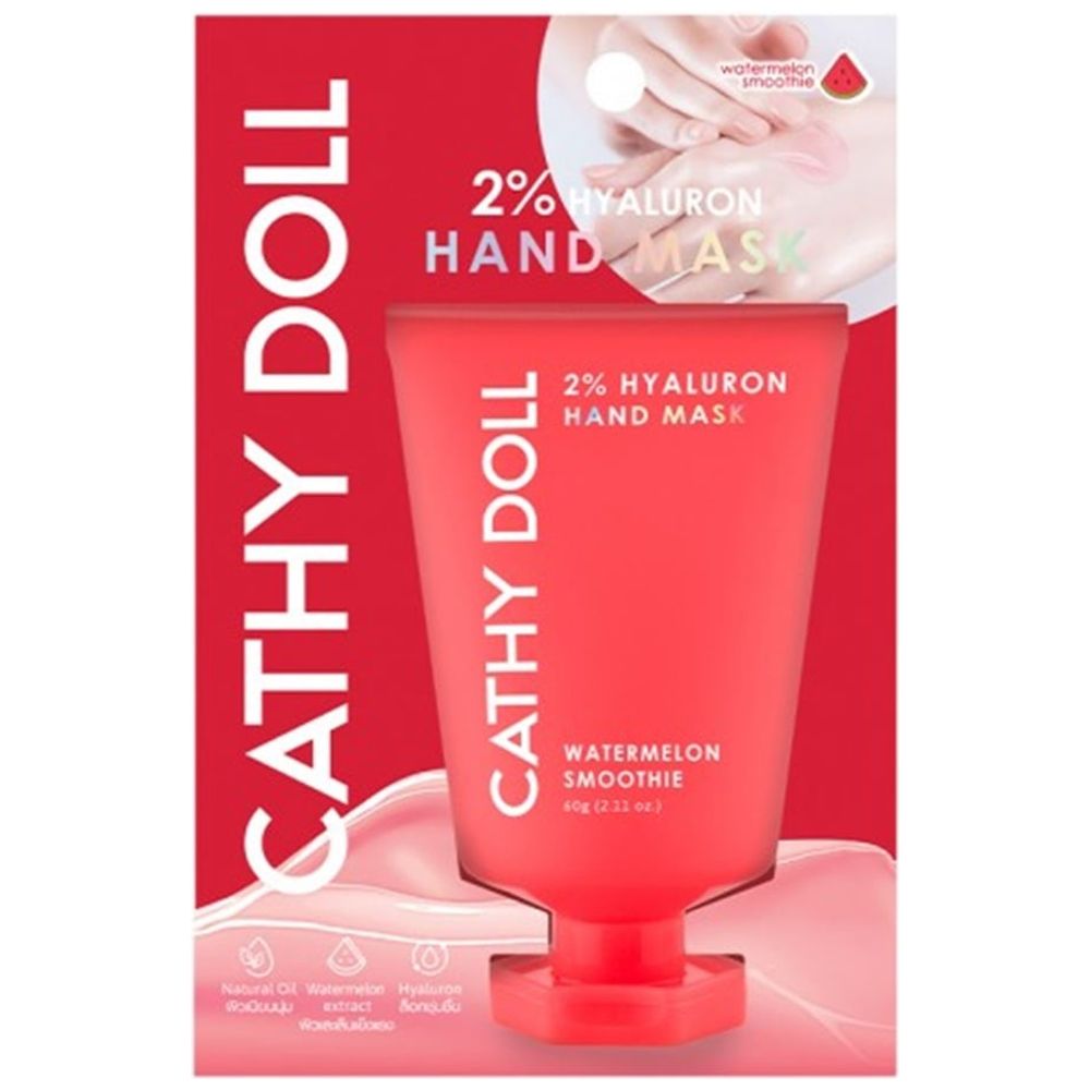Cathy Doll 2% Hyaluron Watermelon Hand Maskfor Nourishing Hands