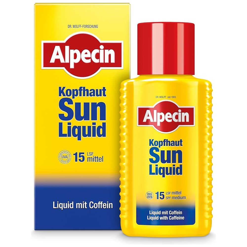Alpecin Scalp Sunscreen Liquid  SPF15, 200 gm