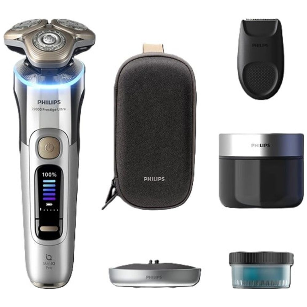 Philips Philips XP9404/31 - i9000 Prestige Ultra Wet & Dry Electric Shaver - Rechargeable - Chrome