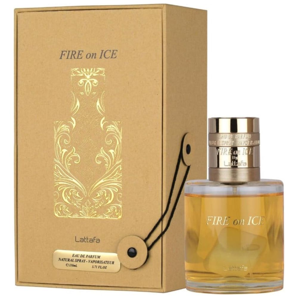 Fire On Ice by Lattafa for Unisex - Eau de Parfum, 110 ml