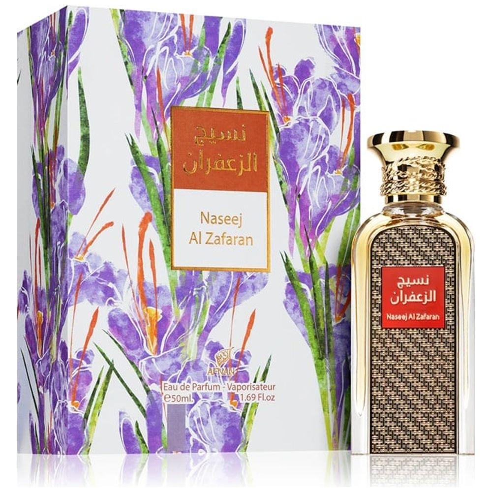 Naseej Al Zafaran by Afnan for Unisex - Eau de Parfum ,50 ml