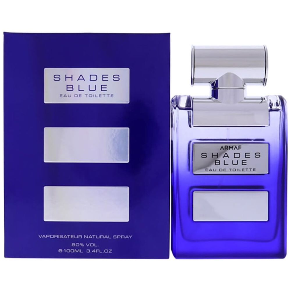 Shades Blue by Armaf for Men - Eau de Toilette, 100 ml