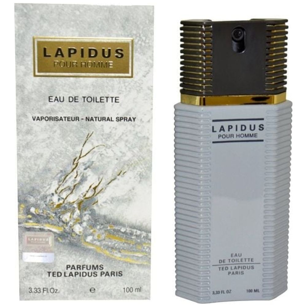 Lapidus Pour Homme by Ted Lapidus for Men - Eau de Toilette, 100 ml