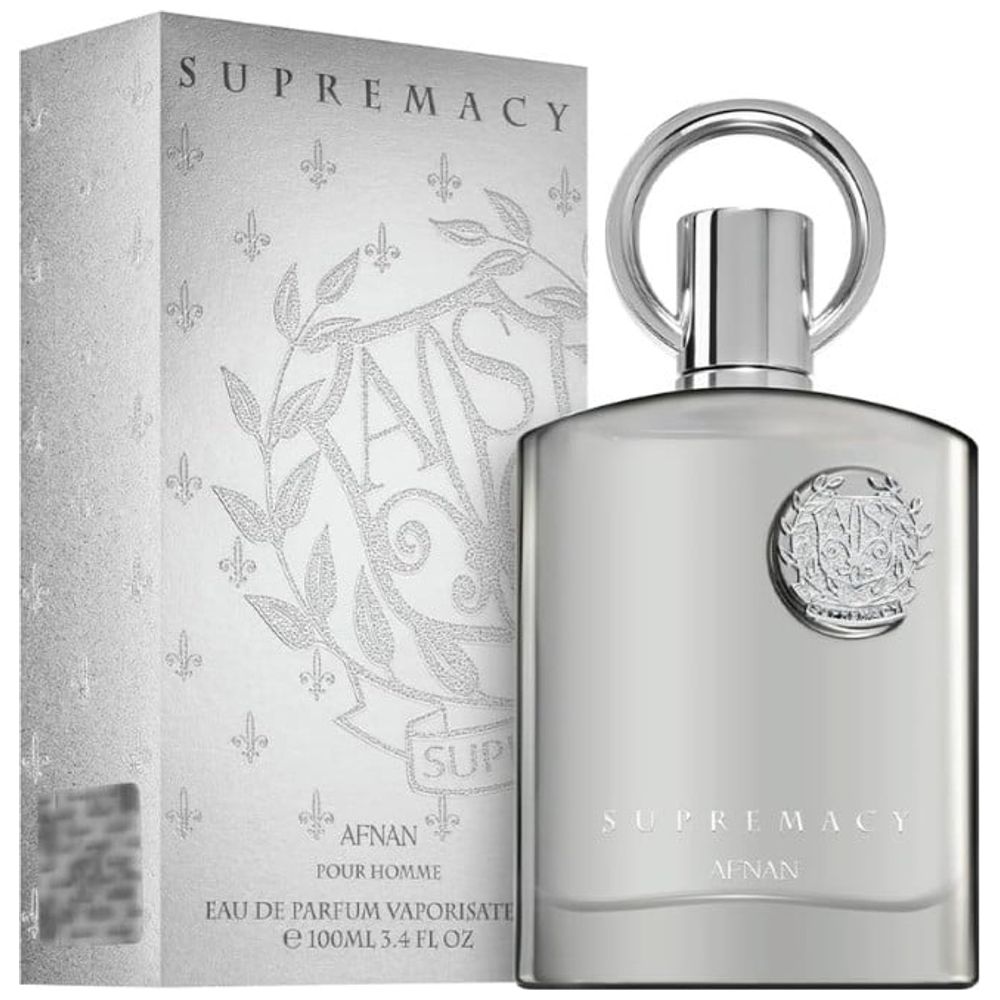 Supremacy Silver by Afnan for Men - Eau de Parfum, 100 ml