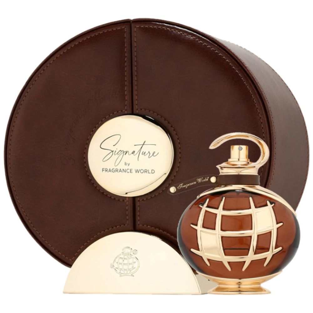 Signature Brown By Fragrance World For Unisex - Eau de Parfum , 80 ml