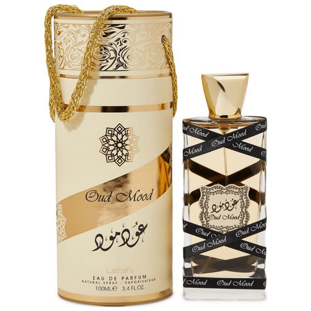 Oud Mood by Lattafa for Unisex - Eau de Parfum, 100 ml