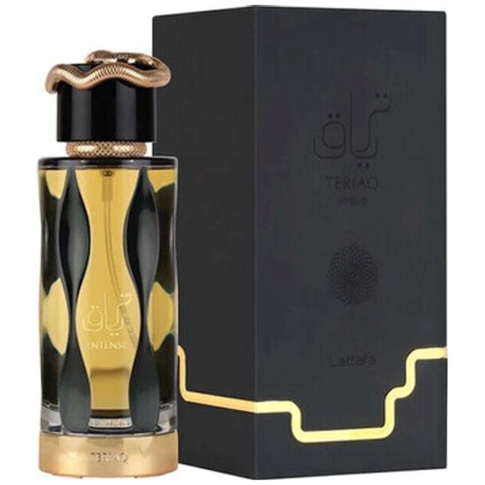 Teriaq by Lattafa for Unisex - Eau de Toilette Intense, 100 ml