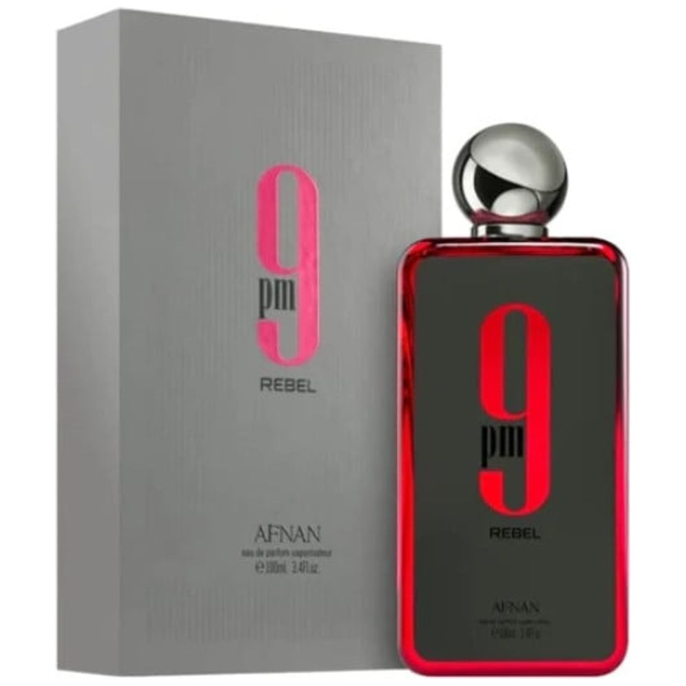 9 PM Rebel by Afnan for Unisex - Eau de Parfum, 100 ml