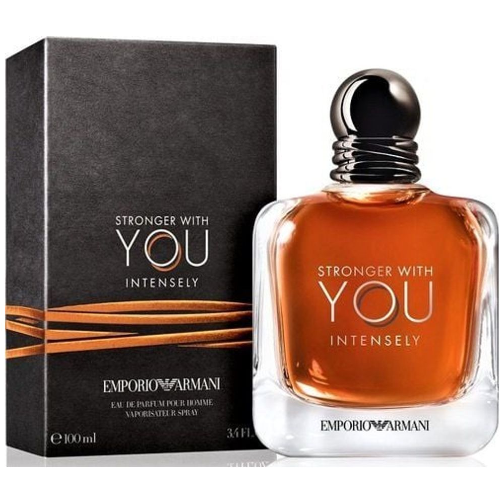 Stronger With You Intensely من Emporio Armani للرجال - ماء عطر، 100ml