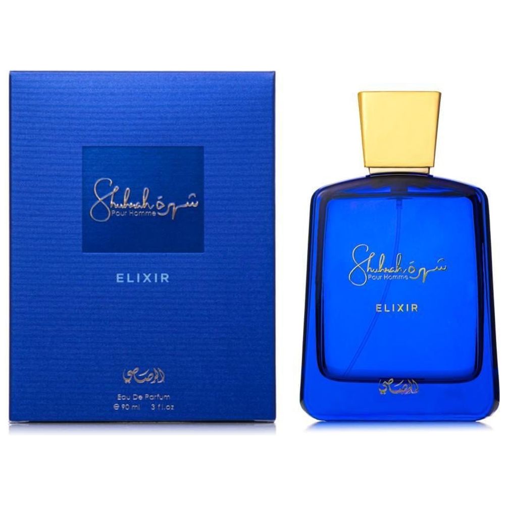 Shuhrah Elixir by Rasasi for Men - Eau de Parfum, 90 ml