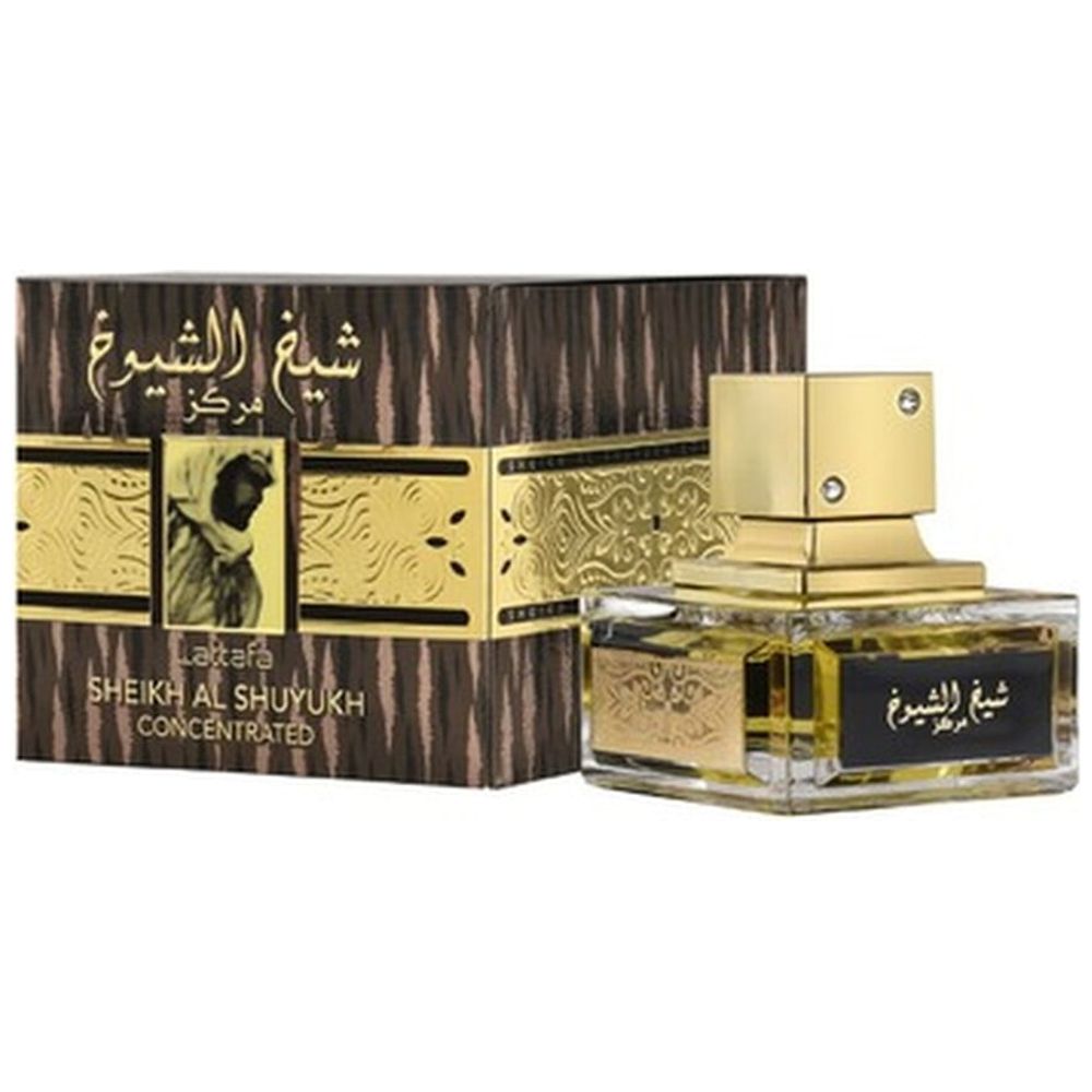 Sheikh Al Shuyukh Concentrat by Lattafa for Unisex - Eau de Parfum, 100 ml
