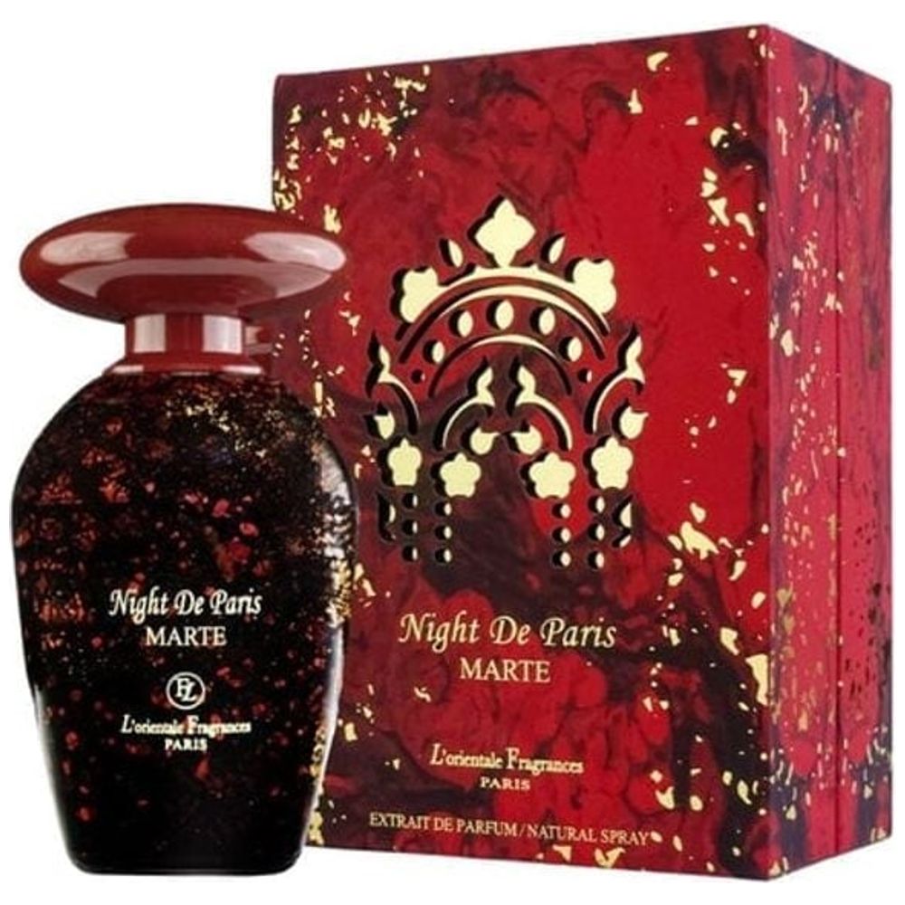 Night De Paris Marte by L'Orientale Fragrances for Unisex - Extrait de Parfum, 100 ml
