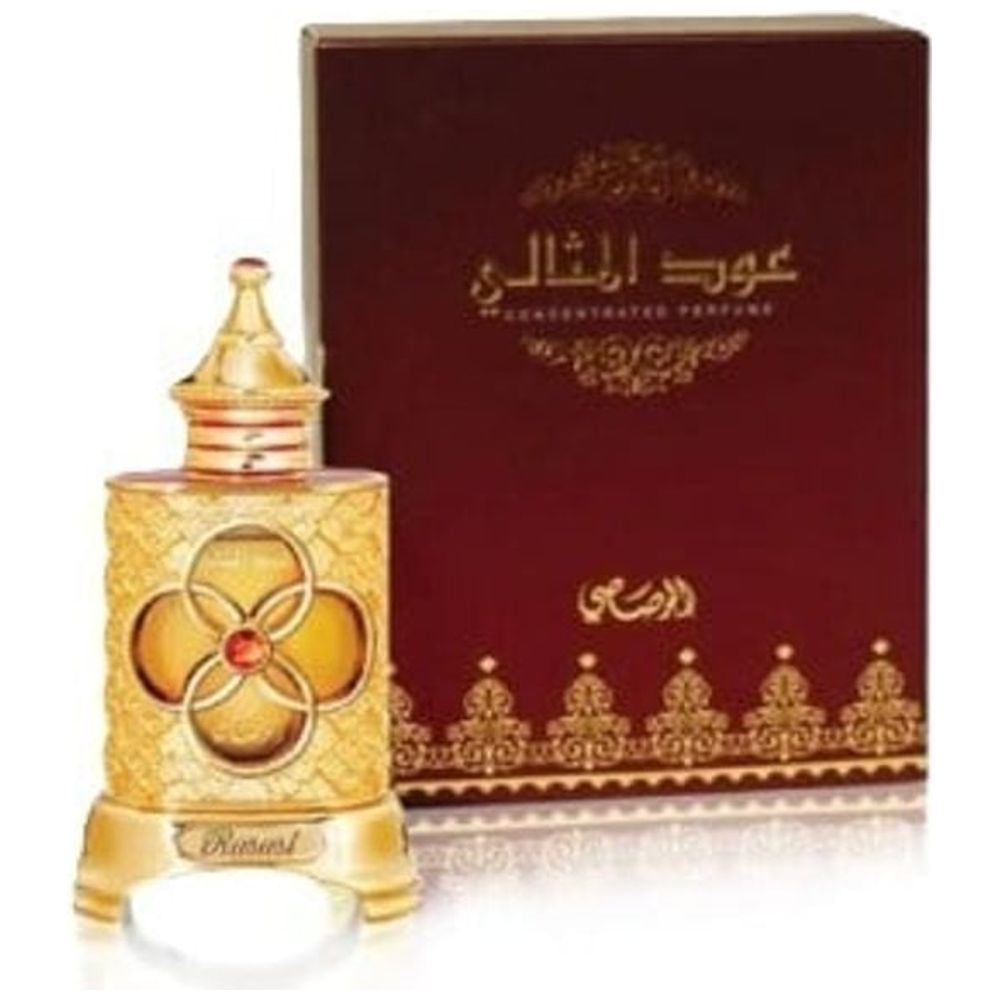 Oud Al Methali by Rasasi for Men - Concentrated Oil Perfume, 15 ml
