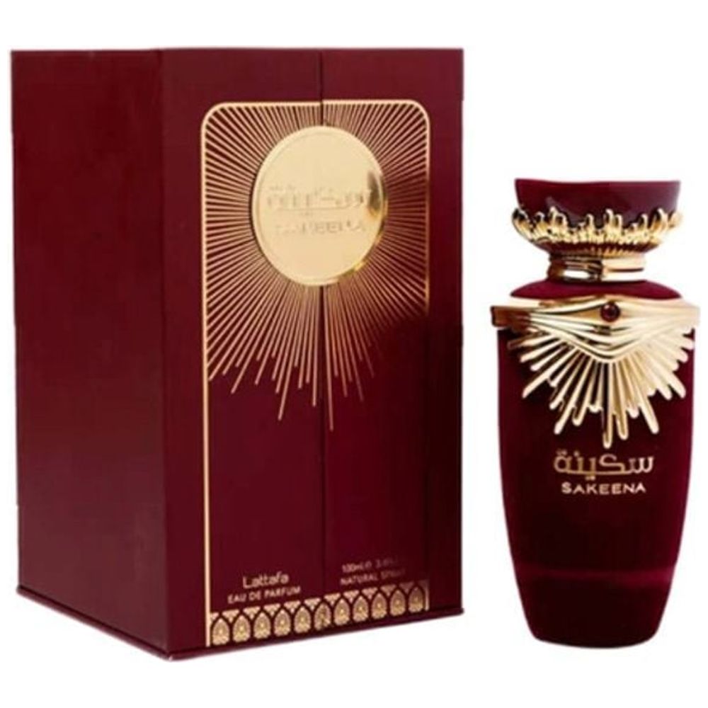 Sakeena by Lattafa for Unisex - Eau de Parfum, 100 ml
