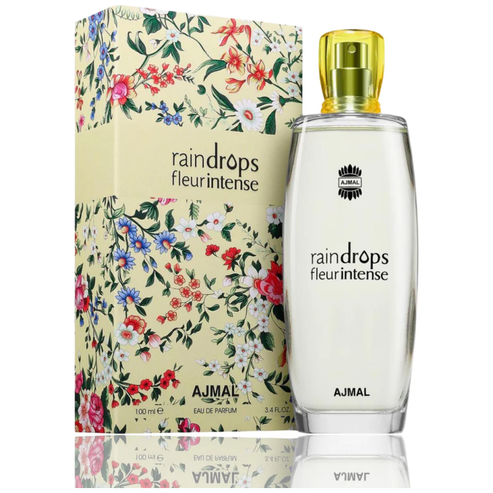 Raindrops Fleur Intense By Ajmal For Women - Eau de Parfum, 100 ml
