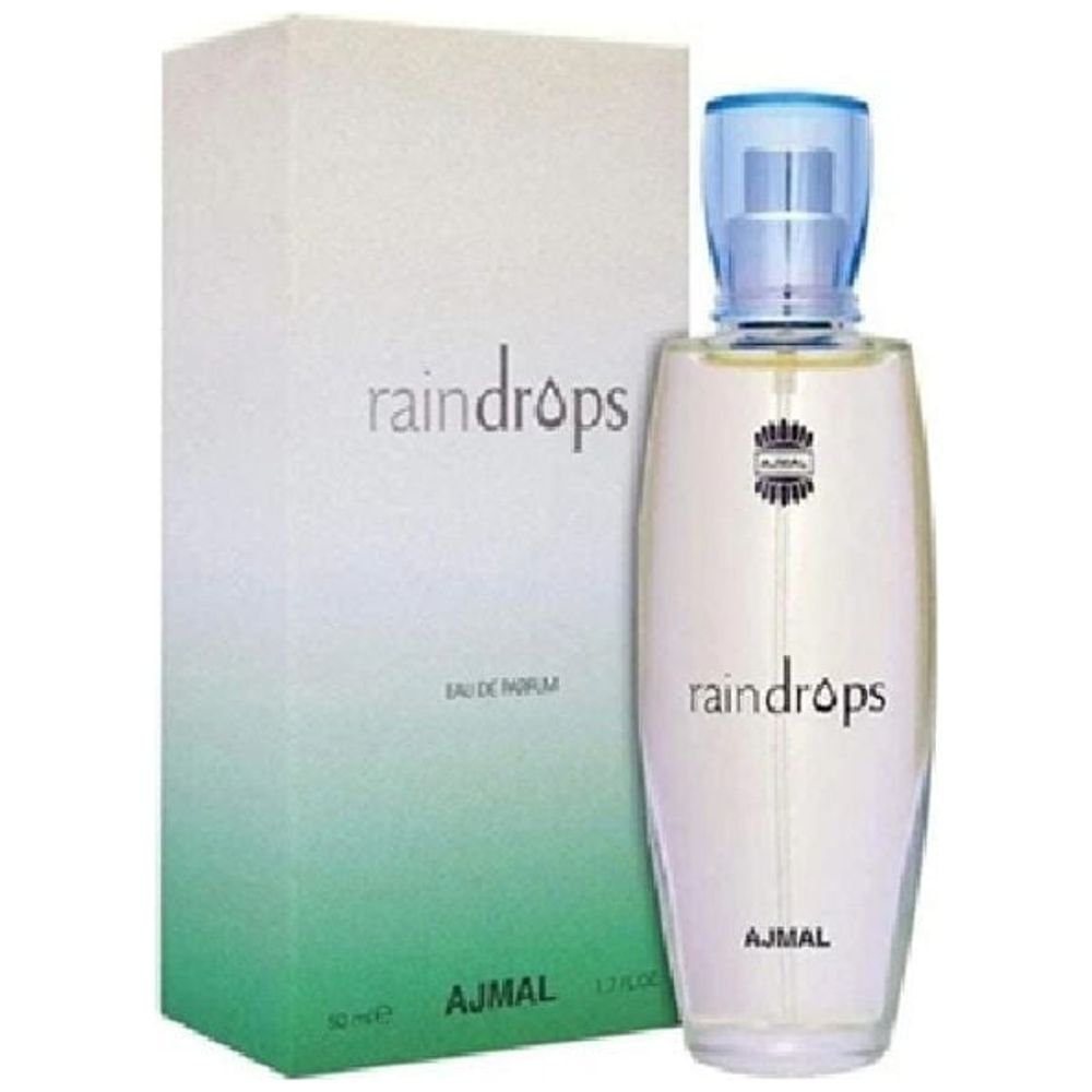 Raindrops by Ajmal for Women - Eau de Parfum, 50 ml