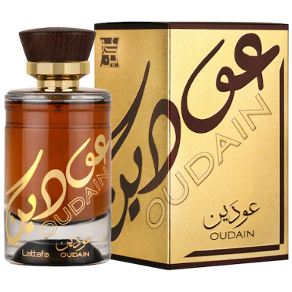 Oudain by Lattafa for Unisex - Eau de Parfum, 100 ml