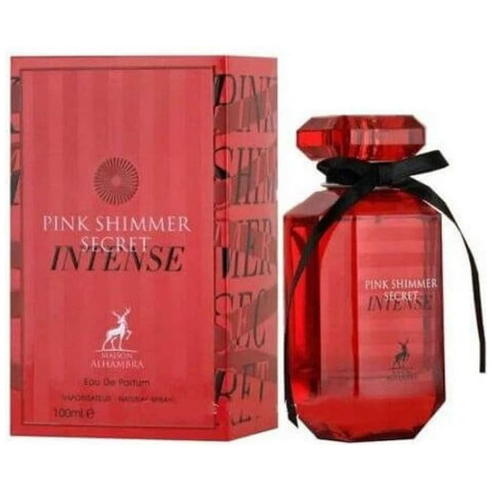Pink Shimmer Secret Intense By Maison Alhambra For Unisex - Eau de Parfum,100 ml