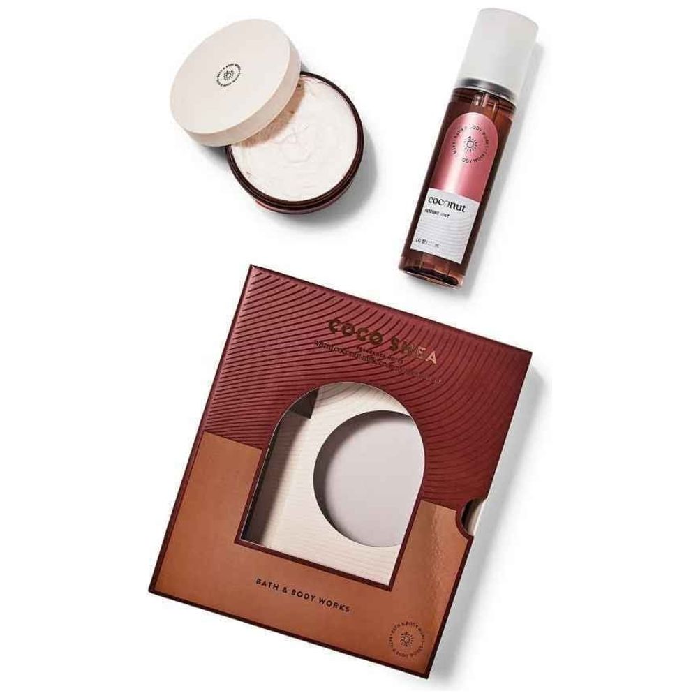 Bath & Body Works Coconut Gift Set - perfume scent