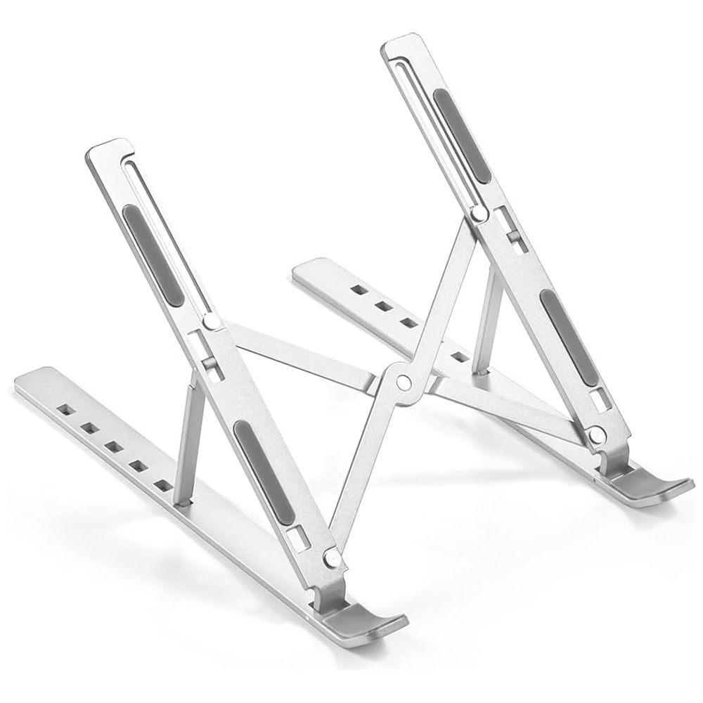 Mikuso - Laptop Stand - Foldable - Anti-Slip & Lightweight - Silver – 15,000 IQD Iraq