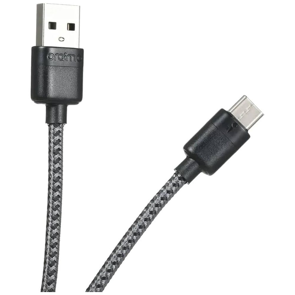 Oraimo Charging Cable - 3A Fast Charging and USB-A to USB-C Port - Black 3A – 15,000 IQD Iraq