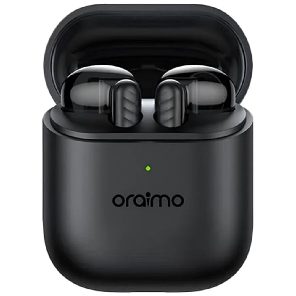  Oraimo OTW-330S - Bluetooth Headphone In Ear - Noise cancellation - Up To 50 hours - Black – 35,000 IQD Iraq
