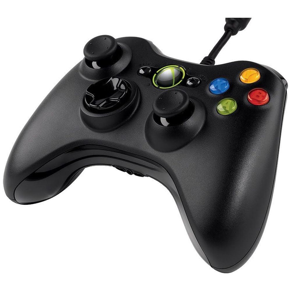 Microsoft Microsoft Xbox 360 Controller – Wired – Black