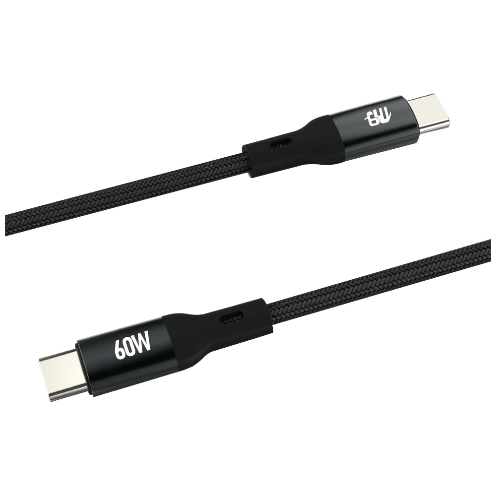 Nine CL 010 - Cable USB-C To USB-C - 1 m - 60W - Black 1m, 60W