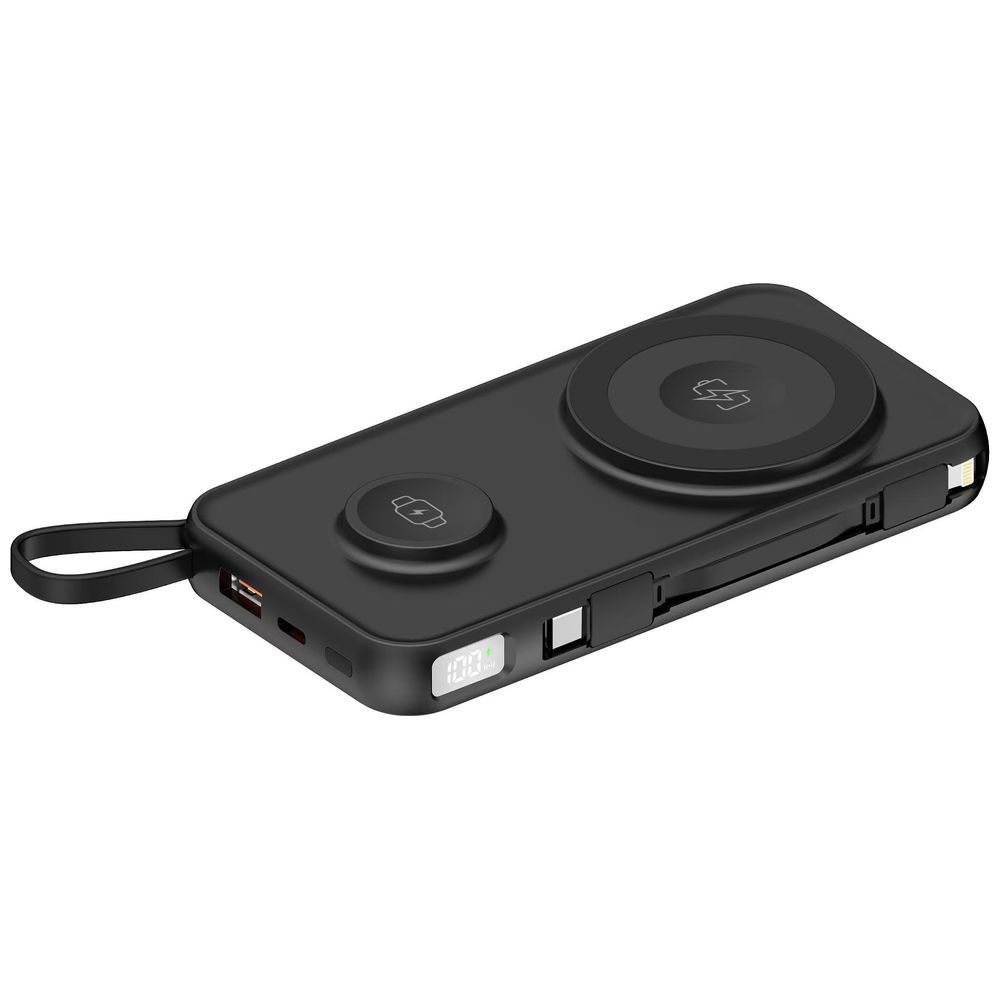 Nine PB 004 - Power bank - 10000mAh - Fast Charging 15W - Black 10000mAh – 55,000 IQD Iraq