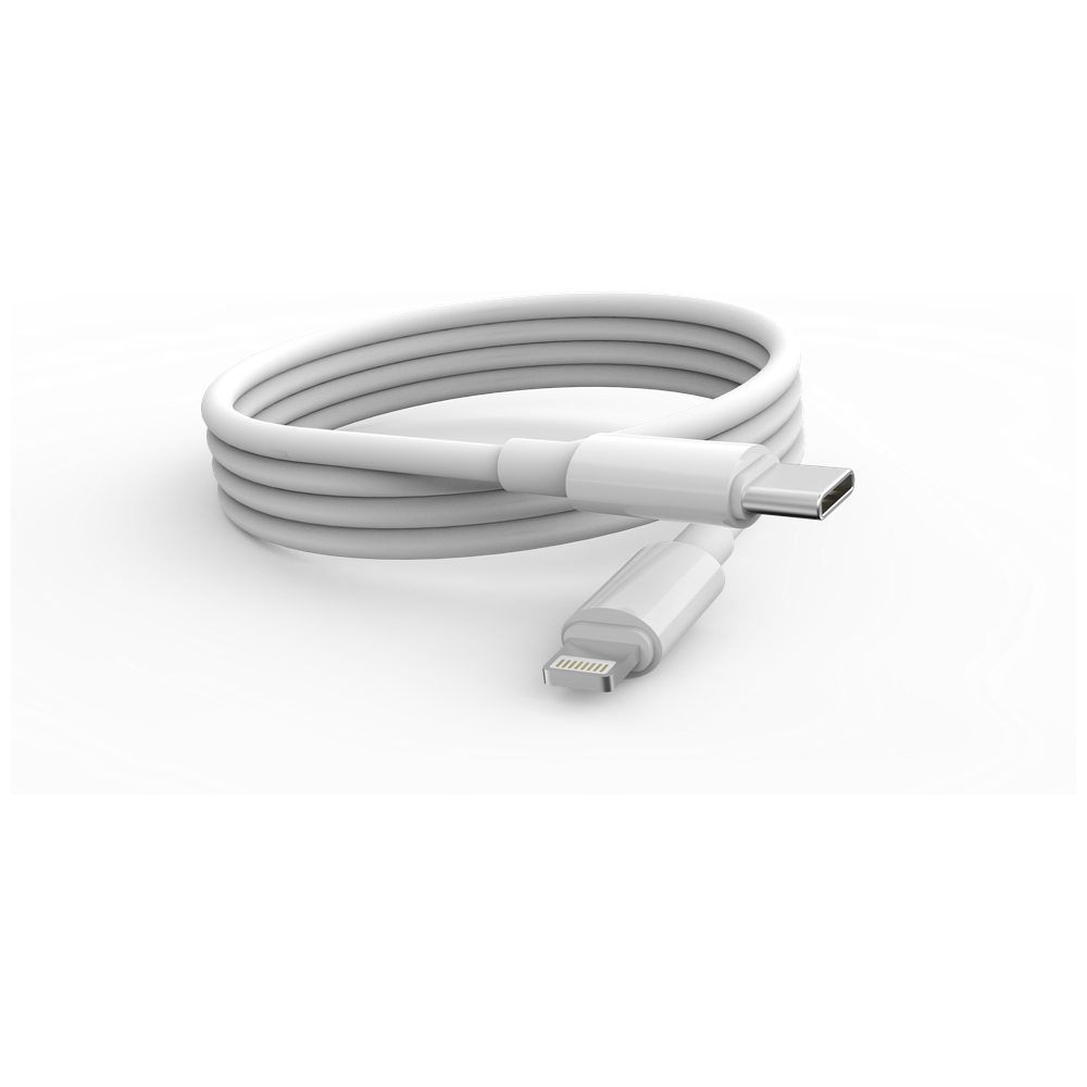 Nine CL 008 - Cable USB-C To Lightning - 1 m - White 1m