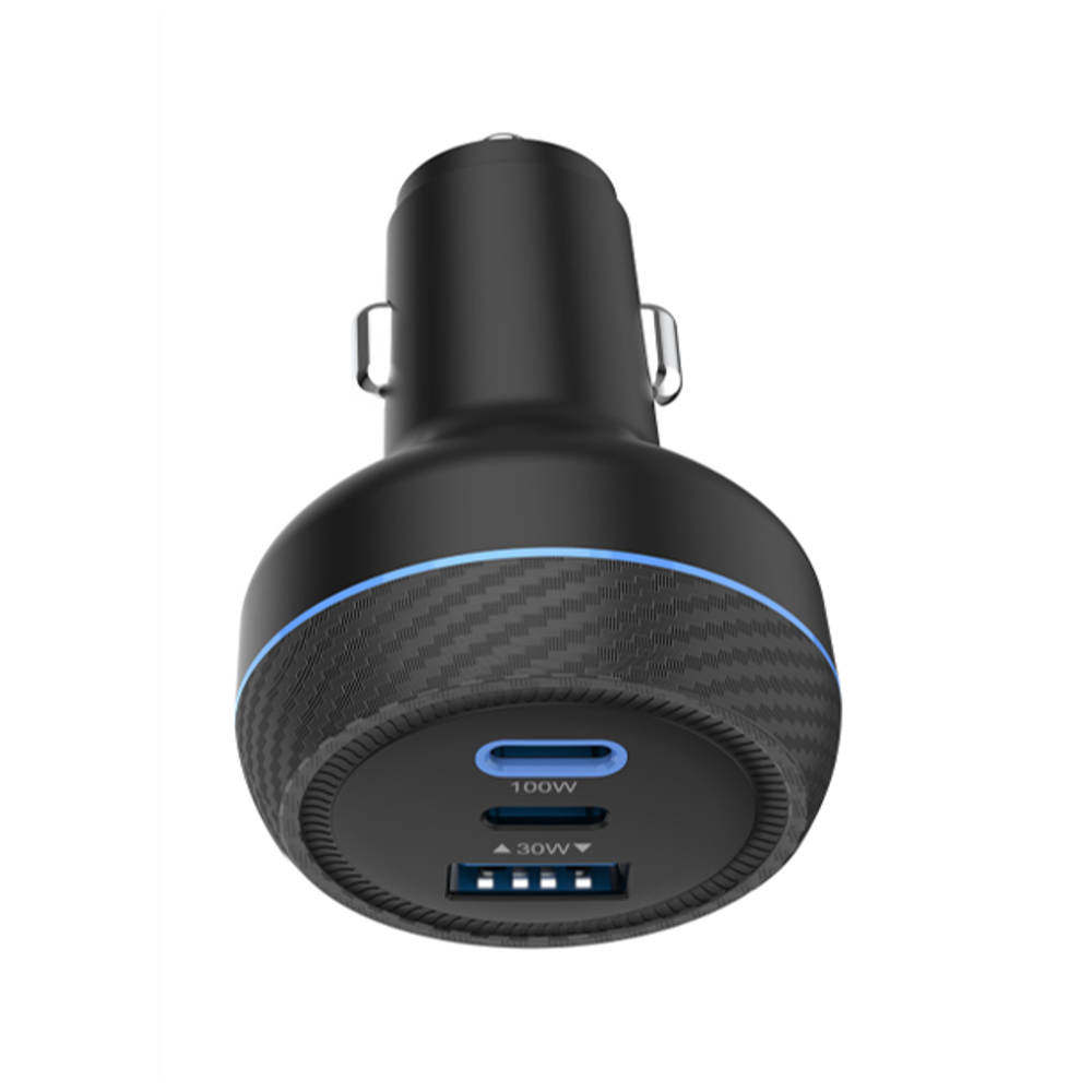 Nine CH 013 - Car Charger - 130W - 3 Ports - Black 130W, 3 Ports – 45,000 IQD Iraq