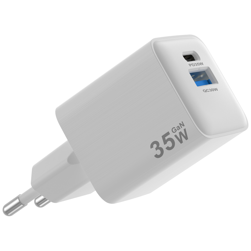 Nine Nine CH 002 - Charger - 2 in 1 - 35W - White 35W – 33,000 IQD Iraq