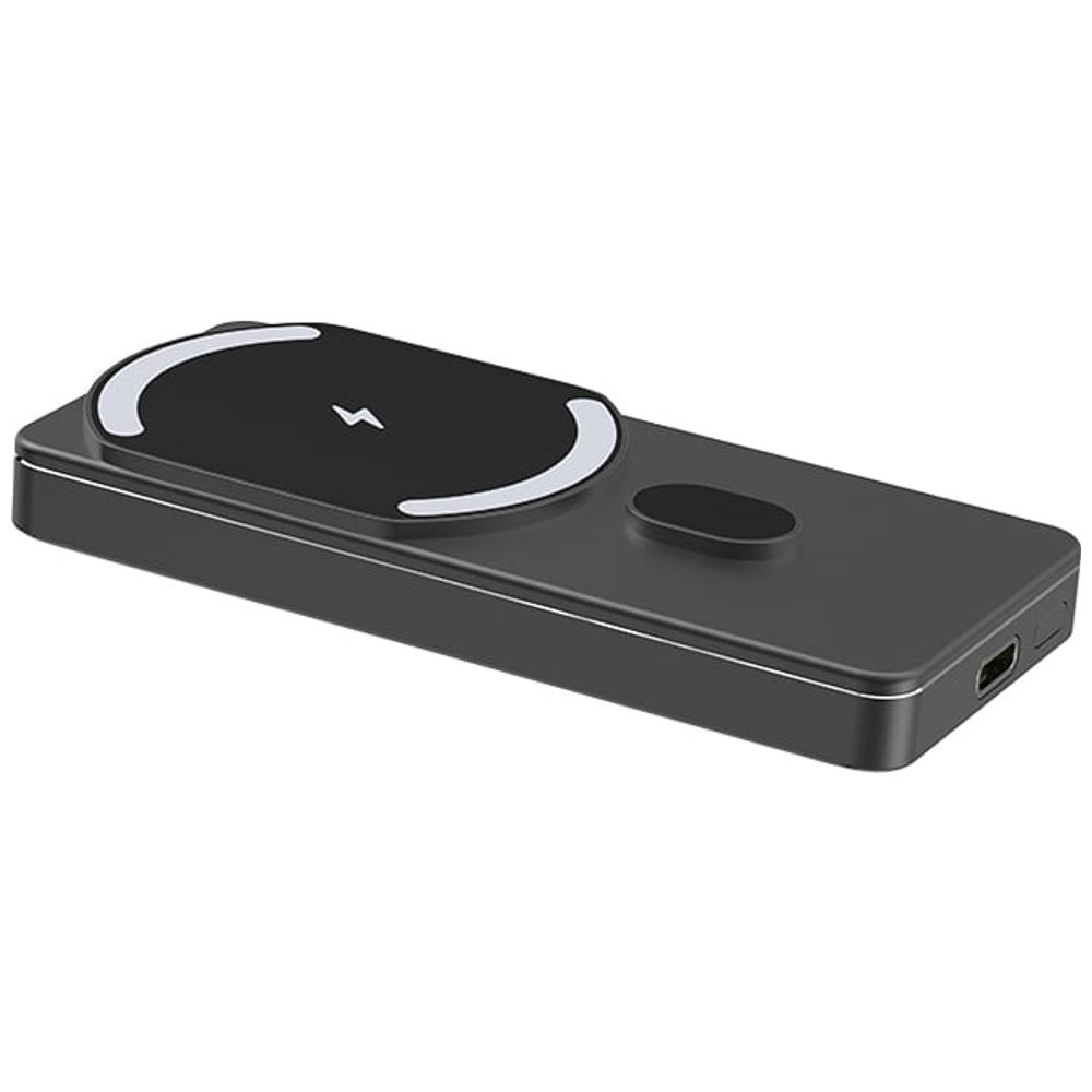 Nine PB 001 - Power bank - 5000mAh - Fast Charging 15W - Black 5000mAh – 55,000 IQD Iraq