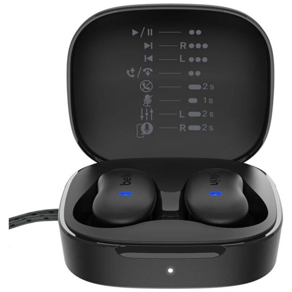 Belkin Belkin - Bluetooth Headphone In Ear - Up to 26 hours - Noise Reduction - Black 26h