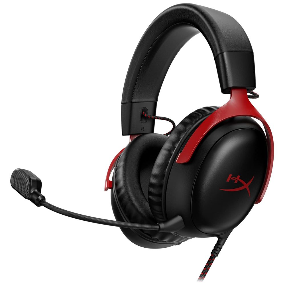 HyperX Wired Over Ear Gaming Headset - Black – 115,000 IQD Iraq