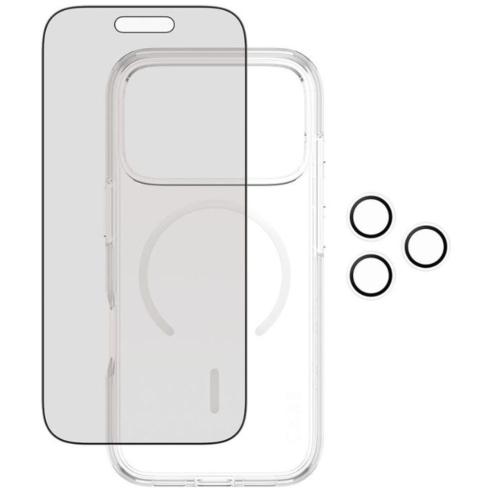 PanzerGlass PanzerGlass 3-in-1 Flagship Privacy Bundle for iPhone 17 Pro - Transparent – 40,250 IQD Iraq