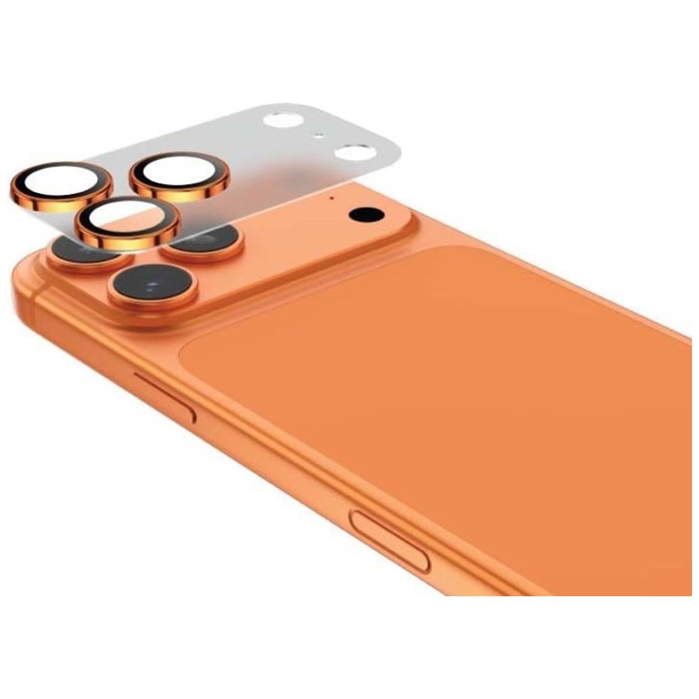 Master Master Full Cover 3D Camera Lens Protector for iPhone 17 Pro Max - Orange iPhone 17 Pro Max – 15,000 IQD Iraq