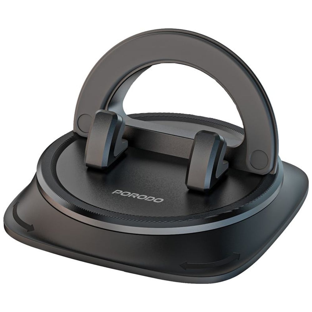 Porodo Rotatable Mobile & Tablet Holder - 360° - Black 360° – 5,750 IQD Iraq