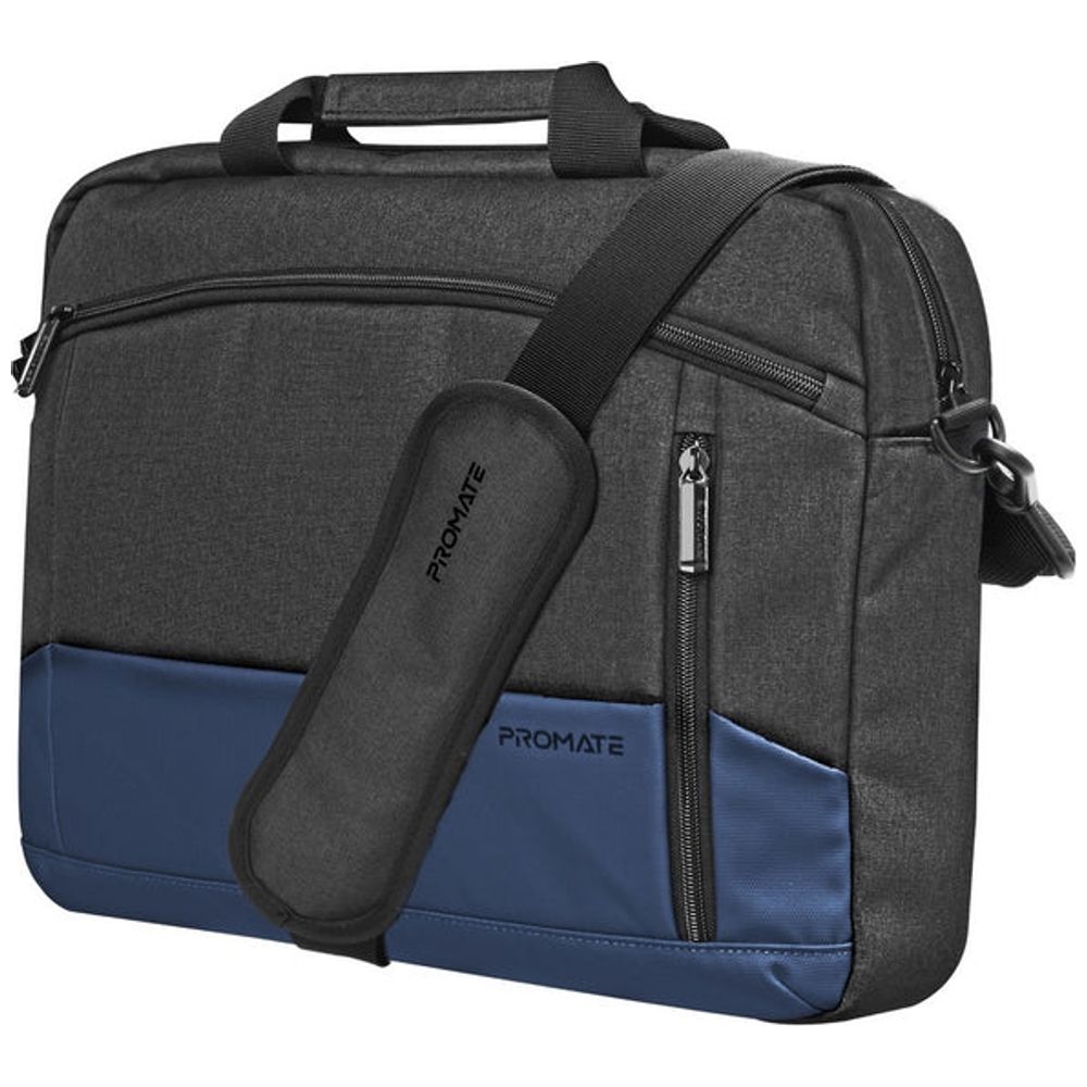 Promate SATCHEL MB - Laptop Bag - 15.6 Inch - Blue 15.6 Inch – 25,000 IQD Iraq