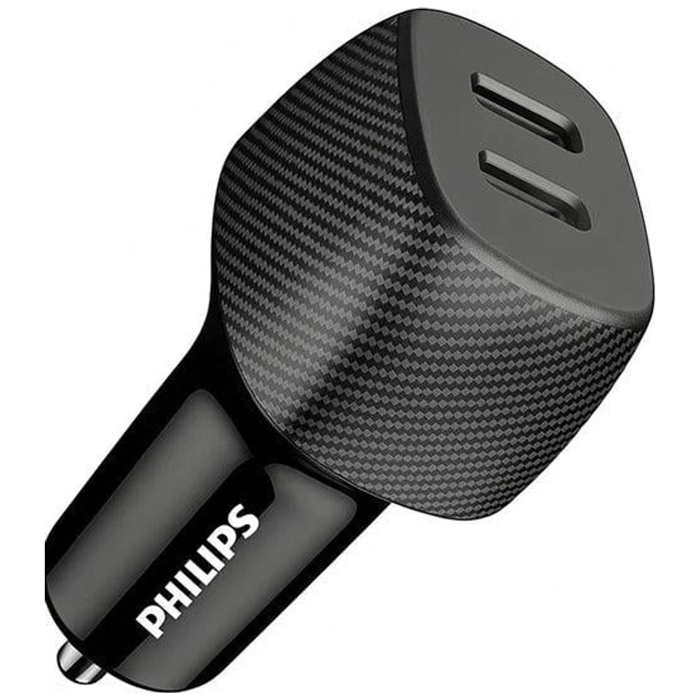 Philips Philips DLP5522C - Car Charger - 60W - Black 60W