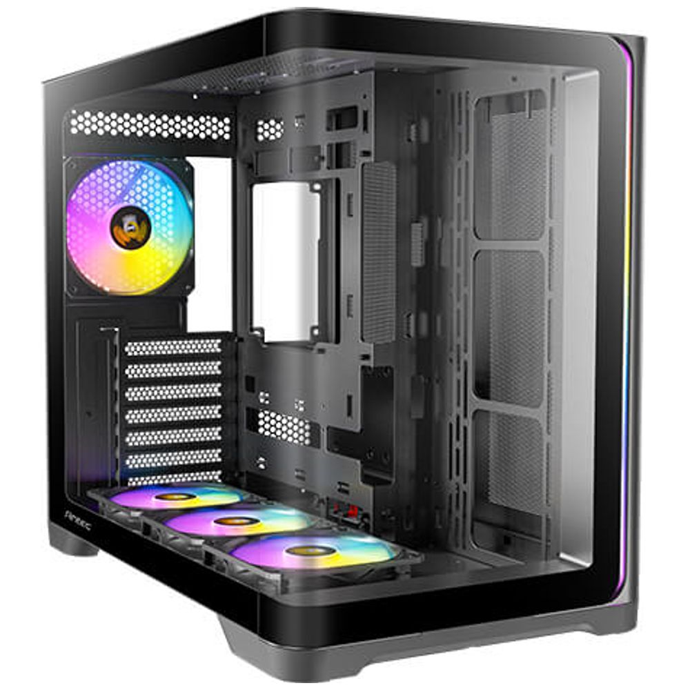 Antec C5 Curve - Computer Case - 4 Fans - ARGB - Black 4 Fans, ARGB – 192,500 IQD Iraq
