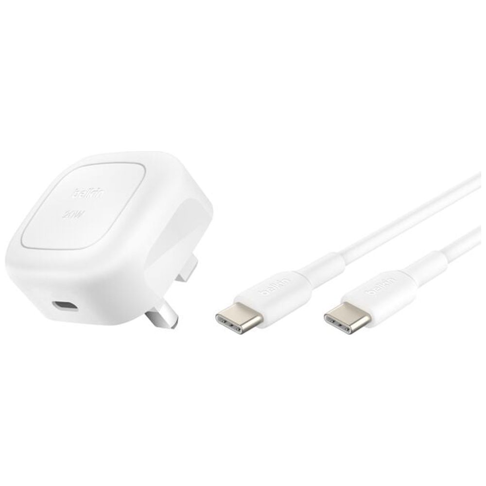 Belkin Belkin 2659 - Wall Charger - 20W - With 1m USB-C cable - White 20W