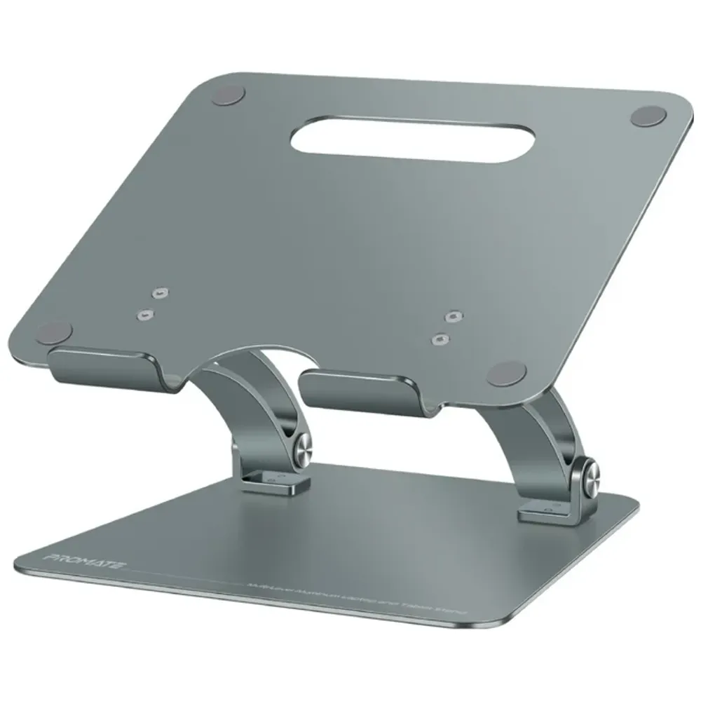 Promate Promate DeskMate 7 - Laptop Stand - 17 inch - Gray 17 inch