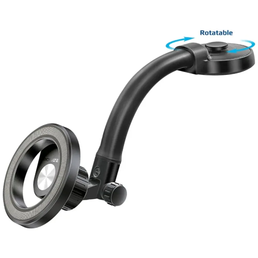 Promate Promate MagHoop GN - Magnetic Car Phone Holder - Secure Mount - 360° Rotation - Black – 30,000 IQD Iraq