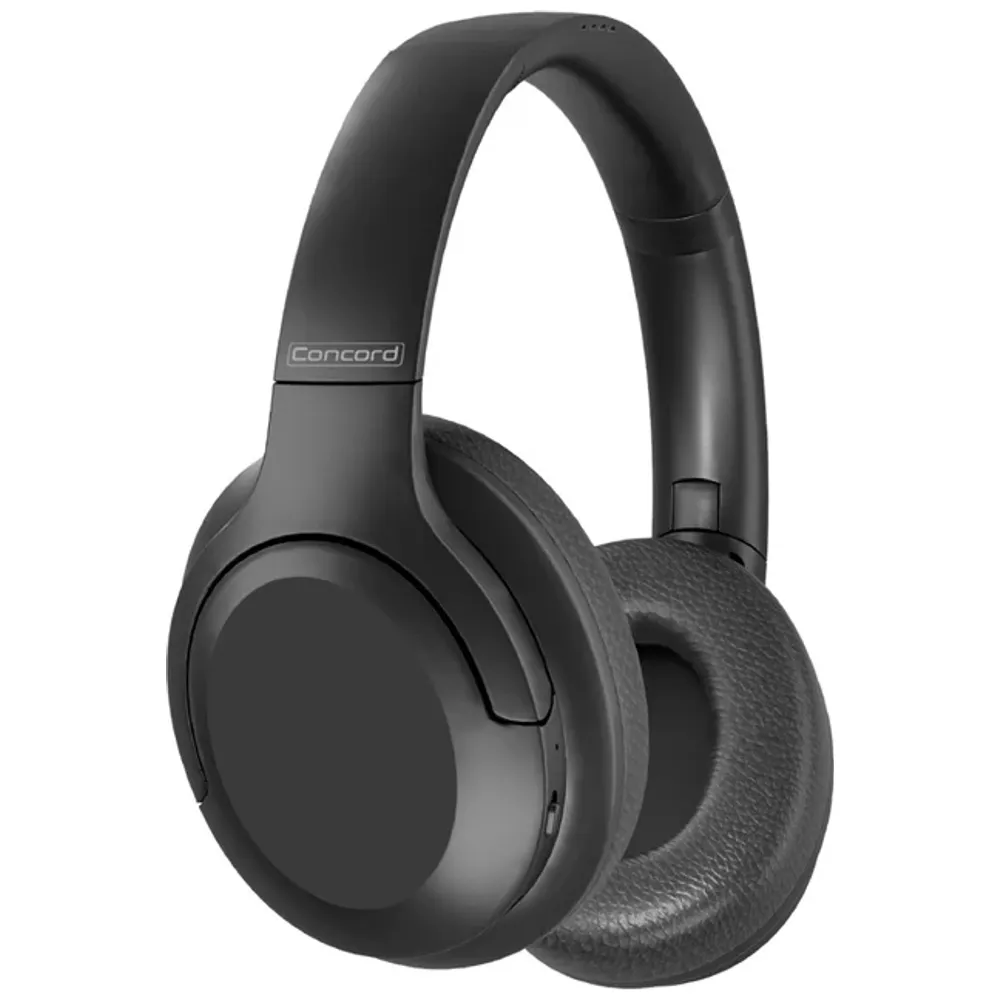 Promate Promate Concord - Bluetooth Headphone Over Ear - Bluetooth 5.3 - Up To 500 mAh - Black Bluetooth 5.3, 500mAh