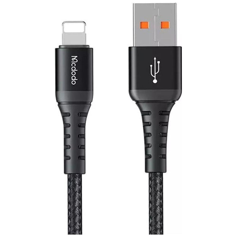 Mcdodo Mcdodo 7370 - Cable Lightning To USB-A - 0.2 m - Black 0.2m