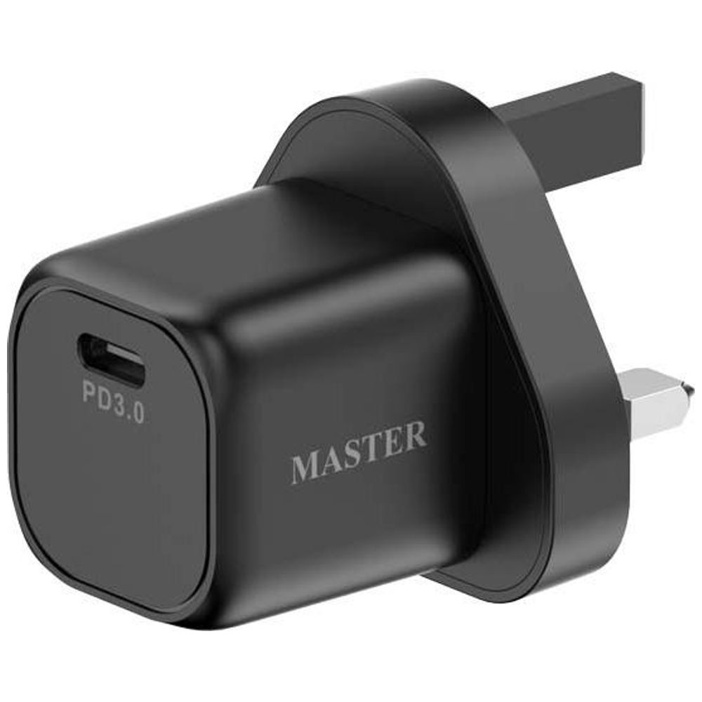 Master Master MSSUFCH35W BK - Wall Charger - 1 Port - 35W - Black 35W – 20,000 IQD Iraq
