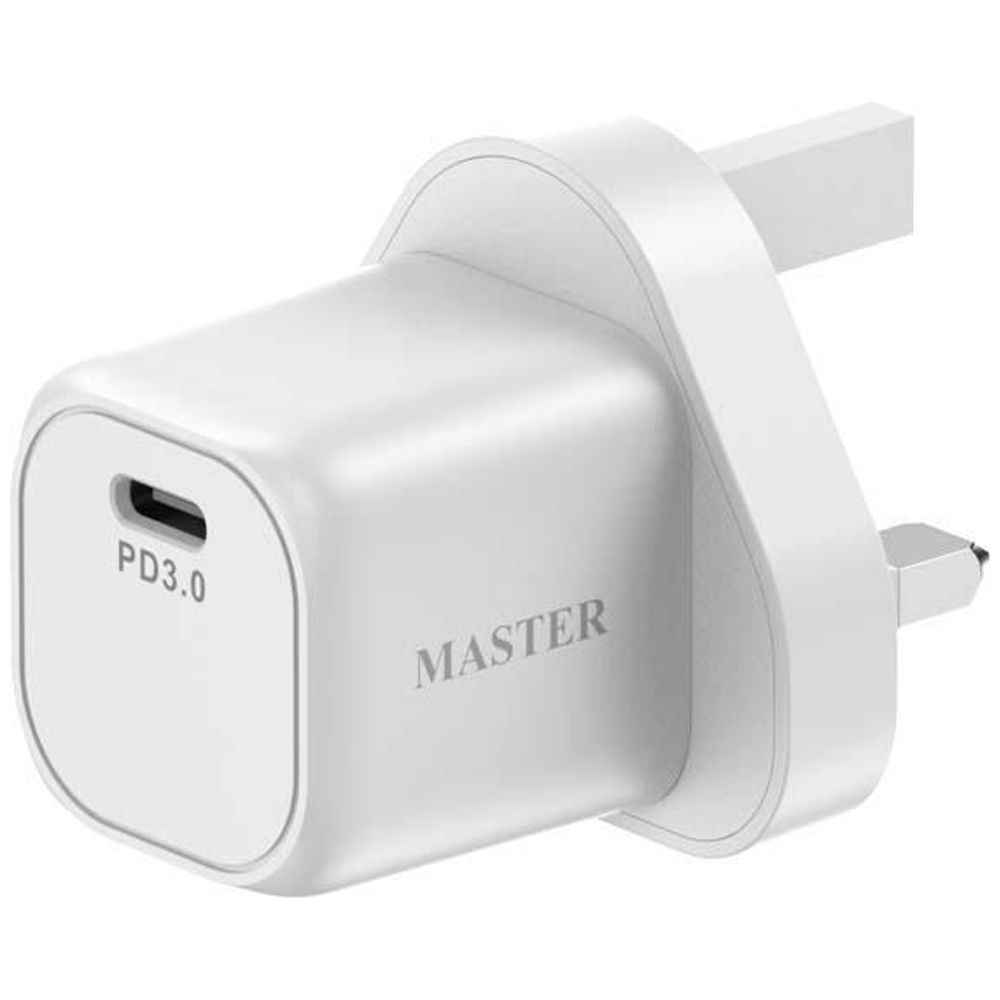 Master Master MSSUFCH35W WH - Wall Charger - 1 Port - 35W - White 35W – 20,000 IQD Iraq